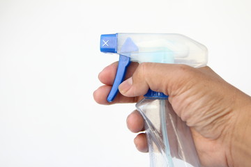 Wiping cleaners pon glass extensions.