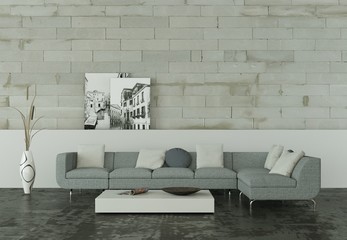 modernes Sofa Interieur Design