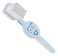 Cartoon Toothbrush Clip Art