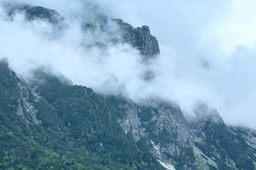 Obraz na płótnie Canvas Great Cold Valley summer view (High Tatras, Slovakia).