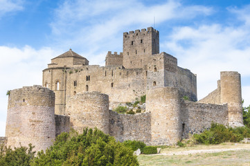 Fototapeta na wymiar Loarre castle, Huesca (Spain)