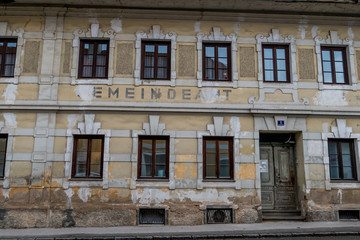 Haus Fassade Gemeindeamt