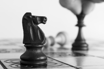 Scacchi su scacchiera