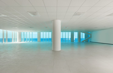 Interior, empty building