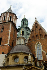 Fototapeta premium архитектурный ансамбль в комплексе Вавель в Кракове