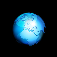 Globe. Vector Illustration