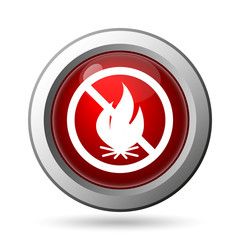 Fire forbidden icon