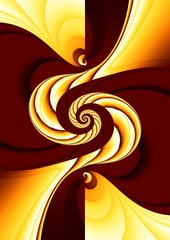 Fractal Spiral © Melanie Mertens