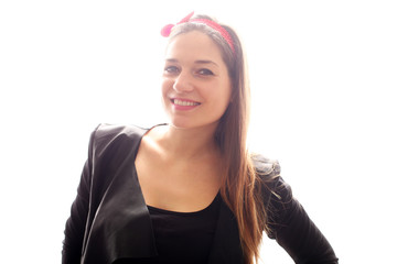 Junge, hübsche Frau