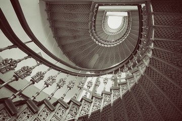 Stare klasyczne schody