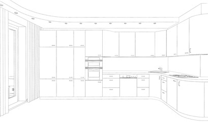 Sketch, the kitchen modern design project