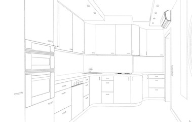 Sketch, the kitchen modern design project