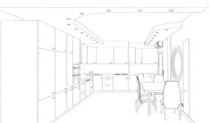 Sketch, the kitchen modern design project