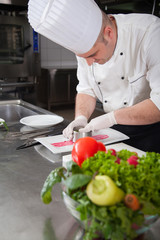 preparing food