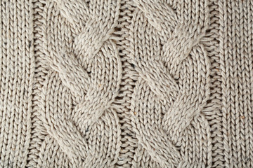 Knitting texture, close up