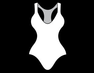 swimsuit white color