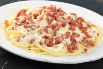 pasta spaghetti alla carbonara