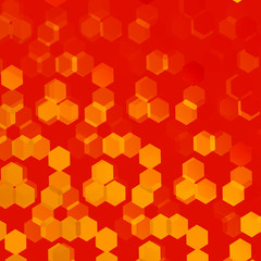 Orange Background for Design Artworks - Abstract Flyer or Cover