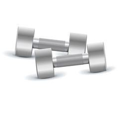 Dumbbells, vector, illustration