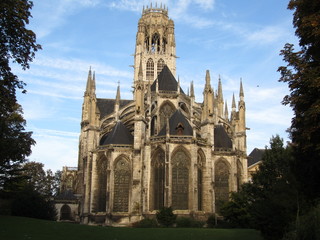 Fototapeta premium Ehemalige Abteikirche Saint-Ouen in Rouen - Frankreich