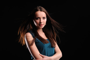 Fototapeta premium Portrait of Beautiful Woman