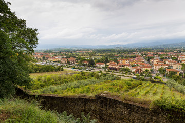 Fototapeta na wymiar medieval town Arezzo, Tuscany, Italy