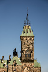 Fototapeta na wymiar parliament buildings ottawa