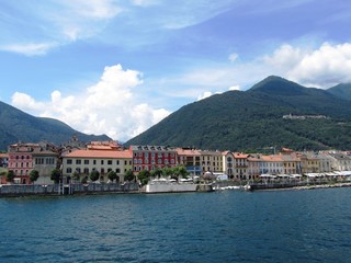Fototapeta na wymiar Cannobio am Lago Maggiore - Italien