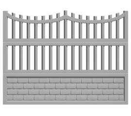 fence concrete