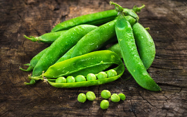 Fresh Homemade Peas