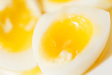 Boiled quail eggs