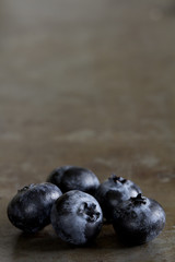 Close Up of Blueberries
