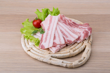 Sliced bacon