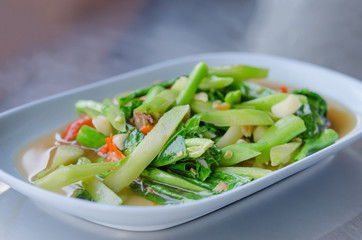 Stir fried kaled
