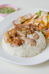 fried Chicken with rice