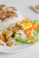 pork and rice