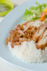 fried Chicken with rice