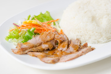 pork and rice