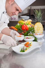 preparing food