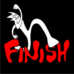 Finish run