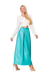 Young woman in fashion concept