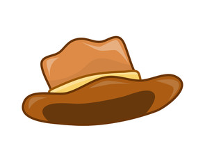 hat isolated illustration