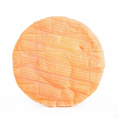 cheese isolated on white