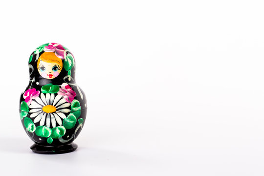 Isolated Russian Doll