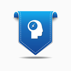 Flash blue Vector Icon Design