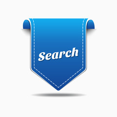 Search Blue Vector Icon Design