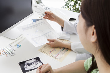 Obstetrician that the woman in the description