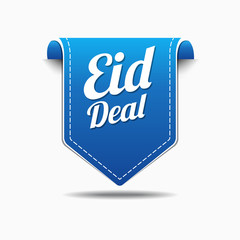 Eid Deal Blue Vector Icon Design