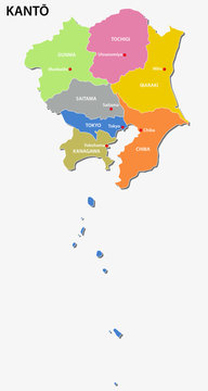 kanto region map