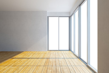 empty new office room